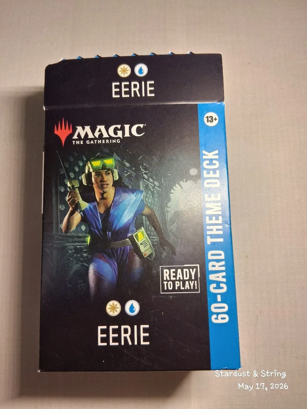 mtg 60 card deck box TiMOVO Box, Magnetic Trading Storage Case, Black+Purple Standard is the most played Constructed format of Magic Open Box Sealed Cards -